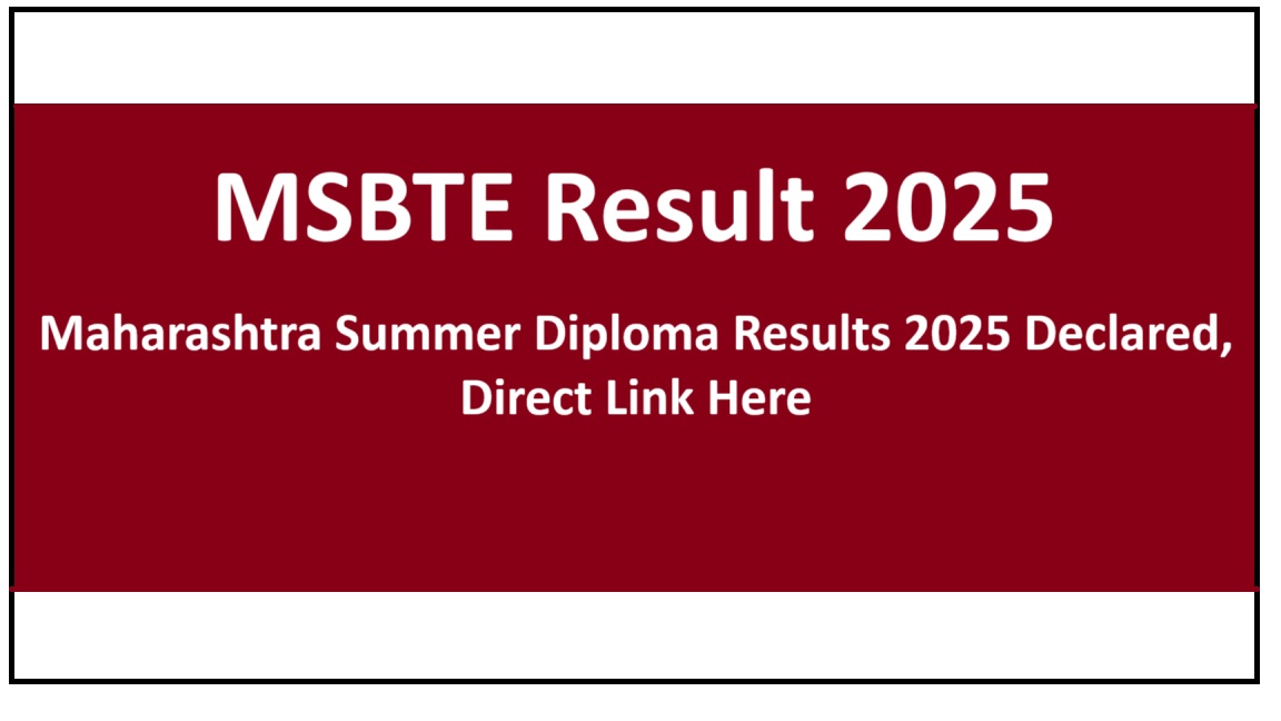 MSBTE Result 2025
