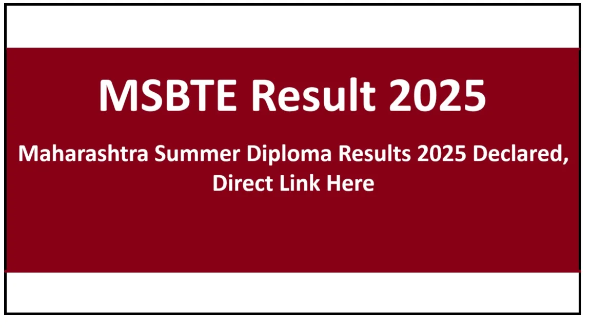MSBTE Result 2025