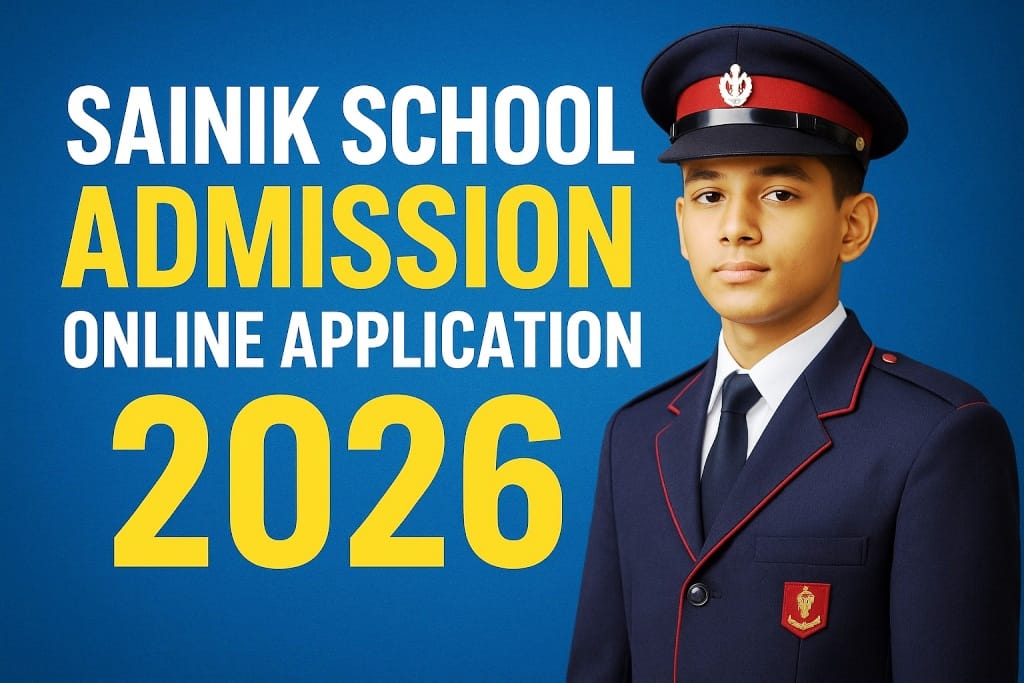 Sainik School Admission Online Application 2026