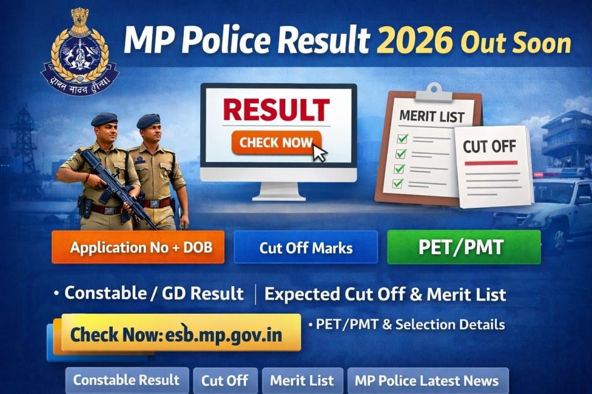 MP Police Result 2026