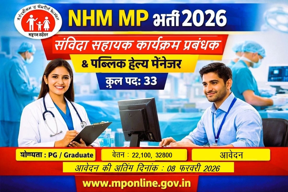 NHM MP Recruitment 2026