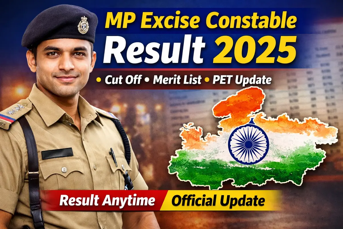 MP Excise Constable Result 2025 OUT